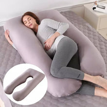 Load image into Gallery viewer, Pregnancy Pillow U Shaped Maternity Pillow Support Back Hips Legs Belly Sleeping