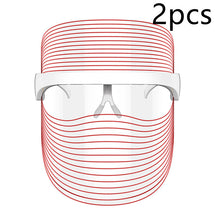 Load image into Gallery viewer, 7 Color LED Mask Red Light Therapy Skin Rejuvenation Massager Beauty Home Skin Face Whitening Anti Aging SPA Device