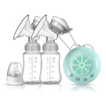 Load image into Gallery viewer, USB plug-in bilateral breast pump, electric breast pump, automatic breast pump