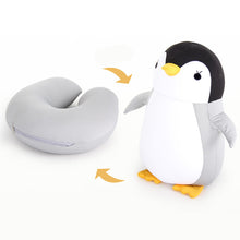 Load image into Gallery viewer, Soft Pillow Penguin U-Shaped Sleep Protection Neck Pillow Home Office Nap Body Pillows Travel Car Adult Cute Pillows