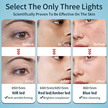 Load image into Gallery viewer, LED Light Therapy Silicone Facial Mask