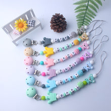 Load image into Gallery viewer, Soothing Silicone Pacifier Chain