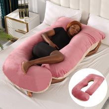 Load image into Gallery viewer, Maternity Pillow Waist Support Side Sleeping Slope Pillow J-type