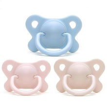Load image into Gallery viewer, Pacifier Sleeping Baby Pacifier Newborn Silicone Pacifier Super Soft Flat Head