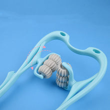 Load image into Gallery viewer, Multifunctional Manual Six-wheel Neck Massager Massage Relieve Roller Massage Tool