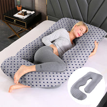 Load image into Gallery viewer, Maternity Pillow Waist Support Side Sleeping Slope Pillow J-type