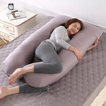 Load image into Gallery viewer, Pregnancy Pillow U Shaped Maternity Pillow Support Back Hips Legs Belly Sleeping