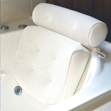 Load image into Gallery viewer, Bathroom Suction Cup Pillow Mesh Bath Pillow Pillow Bathtub Pillow Pillow