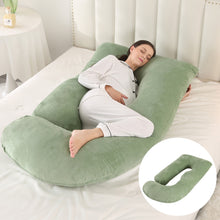 Load image into Gallery viewer, Maternity Pillow Waist Support Side Sleeping Slope Pillow J-type