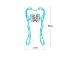 Load image into Gallery viewer, Multifunctional Manual Six-wheel Neck Massager Massage Relieve Roller Massage Tool