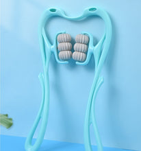 Load image into Gallery viewer, Multifunctional Manual Six-wheel Neck Massager Massage Relieve Roller Massage Tool