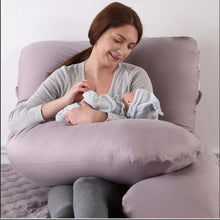 Load image into Gallery viewer, Pregnancy Pillow U Shaped Maternity Pillow Support Back Hips Legs Belly Sleeping