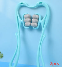 Load image into Gallery viewer, Multifunctional Manual Six-wheel Neck Massager Massage Relieve Roller Massage Tool