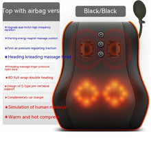 Load image into Gallery viewer, Electric back massager pillow massage body neck with heat