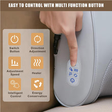 Load image into Gallery viewer, Massager Pillow With Heat And Deep Tissue Kneading For Body Pain Relief, Which Can Relax Waist, Shoulder And Foot, Easily Relieve Pressure At Home