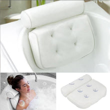 Load image into Gallery viewer, Bathroom Suction Cup Pillow Mesh Bath Pillow Pillow Bathtub Pillow Pillow
