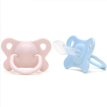 Load image into Gallery viewer, Pacifier Sleeping Baby Pacifier Newborn Silicone Pacifier Super Soft Flat Head
