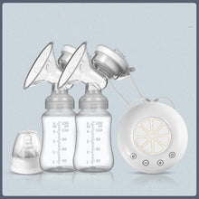 Load image into Gallery viewer, USB plug-in bilateral breast pump, electric breast pump, automatic breast pump
