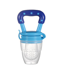 Load image into Gallery viewer, Baby Food Feeder with Pacifier Clip Holder Infant Baby Teether Fruit Feeder Pacifier Infant Food Pacifier Silicone Teething Toys
