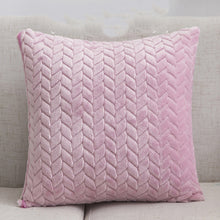 Load image into Gallery viewer, Flannel Solid Color Throw Pillow Sofa Cover Cushion Cover Nordic Style Simple Style
