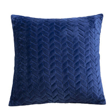 Load image into Gallery viewer, Flannel Solid Color Throw Pillow Sofa Cover Cushion Cover Nordic Style Simple Style
