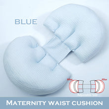 Load image into Gallery viewer, Maternity Pillow Waist Protection Side Sleeping Pillow U-shaped Pillow Multifunctional

