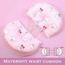 Load image into Gallery viewer, Maternity Pillow Waist Protection Side Sleeping Pillow U-shaped Pillow Multifunctional
