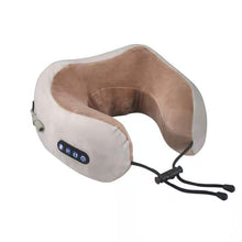 Load image into Gallery viewer, U Shaped Massage Pillow Neck Massage Device Electric Neck Massager Apparatus Shoulder Back Cervical Massager For Body Relaxation
