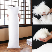 Load image into Gallery viewer, FEATHER FABRIC Fill Long Body Hug Hugging Pillow Bed Cushion Pad Anime Rectangle Sleep Nap Pillow Soft Insert Filler Core
