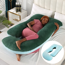 Load image into Gallery viewer, Maternity Pillow Waist Support Side Sleeping Slope Pillow J-type
