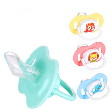 Load image into Gallery viewer, Cartoon silicone sleeping pacifier
