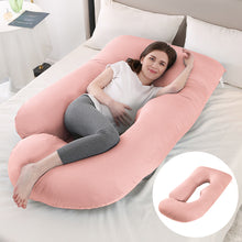 Load image into Gallery viewer, Maternity Pillow Waist Support Side Sleeping Slope Pillow J-type
