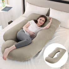 Load image into Gallery viewer, Maternity Pillow Waist Support Side Sleeping Slope Pillow J-type
