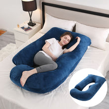 Load image into Gallery viewer, Maternity Pillow Waist Support Side Sleeping Slope Pillow J-type
