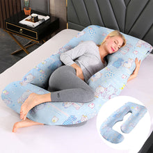 Load image into Gallery viewer, Maternity Pillow Waist Support Side Sleeping Slope Pillow J-type
