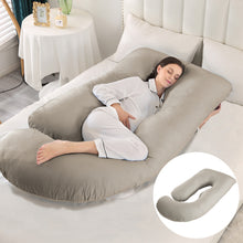 Load image into Gallery viewer, Maternity Pillow Waist Support Side Sleeping Slope Pillow J-type
