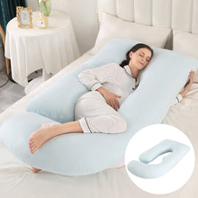 Load image into Gallery viewer, Maternity Pillow Waist Support Side Sleeping Slope Pillow J-type
