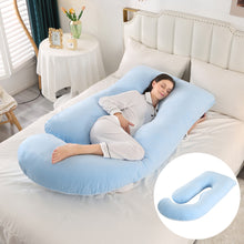 Load image into Gallery viewer, Maternity Pillow Waist Support Side Sleeping Slope Pillow J-type
