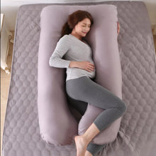 Load image into Gallery viewer, Pregnancy Pillow U Shaped Maternity Pillow Support Back Hips Legs Belly Sleeping
