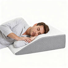 Load image into Gallery viewer, Wedge Pillow, Body Pillow , White&amp; Grey
