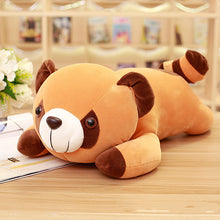 Load image into Gallery viewer, Brown Raccoon Soft Body Down Cotton Throw Pillow Doll Large Size
