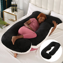 Load image into Gallery viewer, Maternity Pillow Waist Support Side Sleeping Slope Pillow J-type
