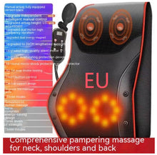 Load image into Gallery viewer, Waist Massager Cervical Back Leg Kneading Pillow Whole Body Electric Massage Mat
