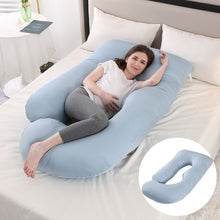 Load image into Gallery viewer, Maternity Pillow Waist Support Side Sleeping Slope Pillow J-type
