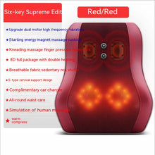 Load image into Gallery viewer, Waist Massager Cervical Back Leg Kneading Pillow Whole Body Electric Massage Mat
