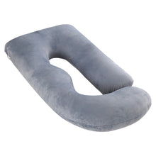 Load image into Gallery viewer, Maternity Pillow Waist Support Side Sleeping Slope Pillow J-type
