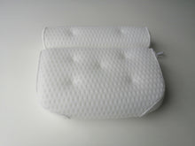 Load image into Gallery viewer, Bathroom Suction Cup Pillow Mesh Bath Pillow Pillow Bathtub Pillow Pillow
