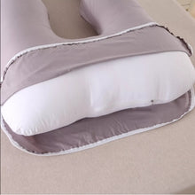 Load image into Gallery viewer, Pregnancy Pillow U Shaped Maternity Pillow Support Back Hips Legs Belly Sleeping
