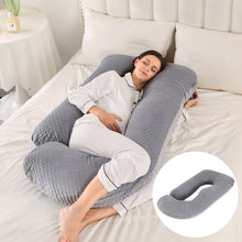 Load image into Gallery viewer, Maternity Pillow Waist Support Side Sleeping Slope Pillow J-type
